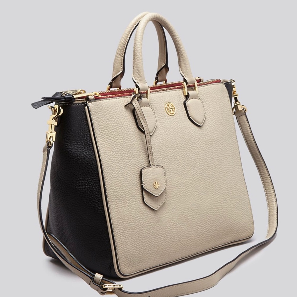 Tory Burch Color Block Tote - Picture 3 of 4